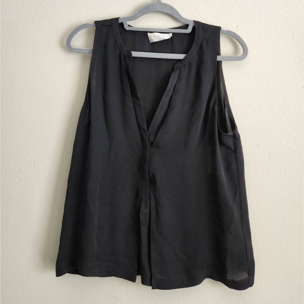 A.L.C V-neck Silk Tank Top |‎ Size M